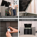 1170L Extra Large Outdoor Garden Storage Box with Padlock