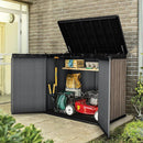Keter Store It Out Darwin 1150L Outdoor Storage Box – Ashwood Brown