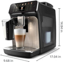 Philips 5500 Series Fully Automatic Espresso Machine with LatteGo Milk System - EP5544/94