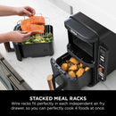 Ninja Double Stack XL 9.5L Air Fryer – Black & Copper SL400UKCP