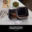 Ninja Air Fryer MAX PRO 6.2L – Black & Copper AF180UKCP