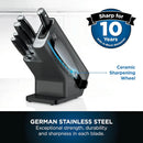 Ninja Foodi StaySharp 5-Piece Knife Block with Sharpener K32005UK