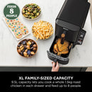 Ninja Double Stack XL 9.5L Air Fryer – Black & Copper SL400UKCP