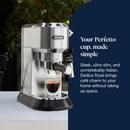 De'Longhi Dedica Style EC685.M Pump Espresso Machine – Silver