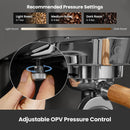 Gemilai G3028A Espresso Machine - 15 Bar with Dual PID, Adjustable OPV & Auto Milk Frother - G3028A