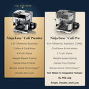 Ninja Luxe Café Premier Series - 3-in-1 Espresso Machine with Barista Assist Technology - ES601UK