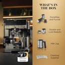 Ninja Luxe Café Premier Series - 3-in-1 Espresso Machine with Barista Assist Technology - ES601UK