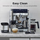 Ninja Luxe Café Premier Series - 3-in-1 Espresso Machine with Barista Assist Technology - ES601UK