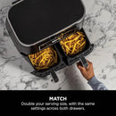 Ninja Foodi 4-in-1 Dual Zone Air Fryer 7.6L AF200UK