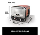 Ninja Woodfire Electric Outdoor Oven, Pizza Maker & BBQ Smoker OO101UK