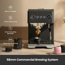 Gemilai G3028A Espresso Machine - 15 Bar with Dual PID, Adjustable OPV & Auto Milk Frother - G3028A
