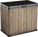 Keter Store It Out Darwin 1150L Outdoor Storage Box – Ashwood Brown