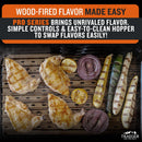 Traeger Pro 22 Wood Pellet Grill & Smoker - 6-in-1 BBQ with 572 Sq In Cooking Area & Digital Pro Controller - TFB57PZBO