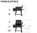 Pit Boss Pro Series 850 Wi-Fi Wood Pellet Grill